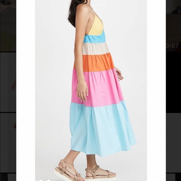 STAUD | NWT Sold Out Cleo Maxi Dress - Picture 14 of 15